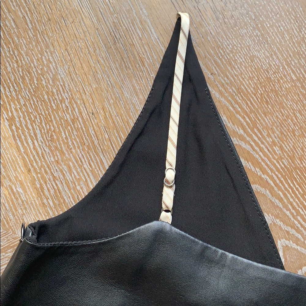 MAISON MARTIN MARGIELA Black Strap Leather Tank Top 4 - Picture 9 of 15